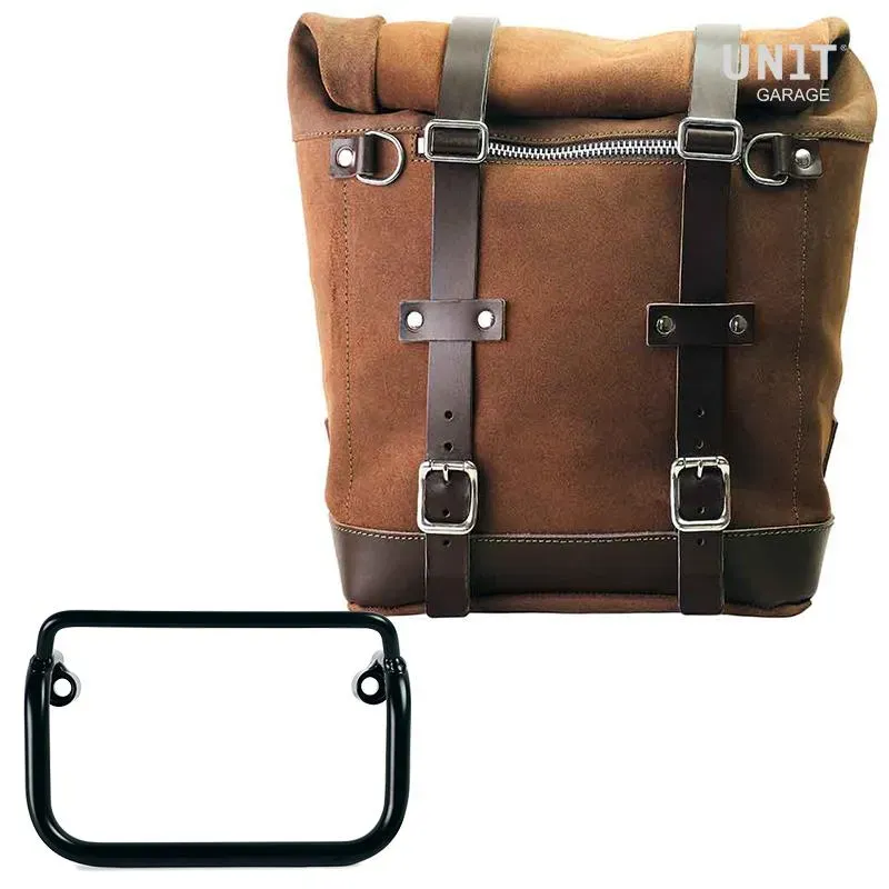 Unit Garage set Colorado Brown Scram panniers + bracket BMW R 18 - 22/30 liters picture 1