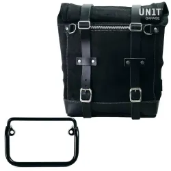 Sacoche Scram Jet Black + support Unit Garage BMW R 18