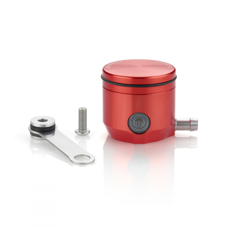 Rizoma front brake fluid reservoir - red Rizoma front brake fluid reservoir - red