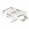 Genuine Unit Garage BMW R 1300 GS & ADV top case plate - silver picture 2
