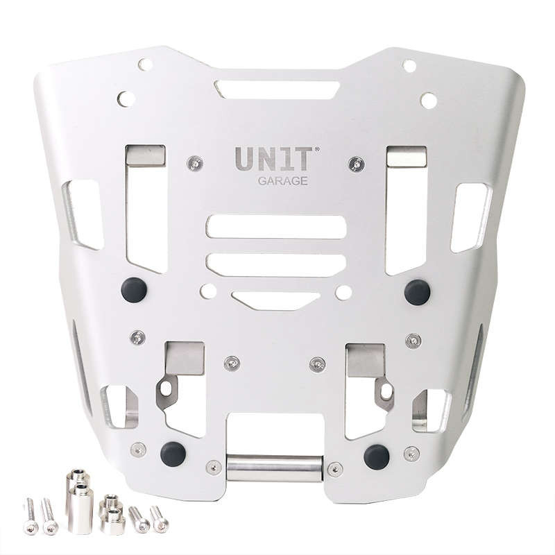 Genuine Unit Garage BMW R 1300 GS & ADV top case plate - silver picture 1 Genuine Unit Garage BMW R 1300 GS & ADV top case plate - silver picture 1