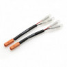 Turn signal and rearview mirror wiring kit with integrated turn signal EE074H Rizoma