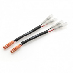 Turn signal and rearview mirror wiring kit with integrated turn signal EE075H Rizoma