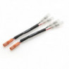 Turn signal and rearview mirror wiring kit with integrated turn signal EE075H Rizoma