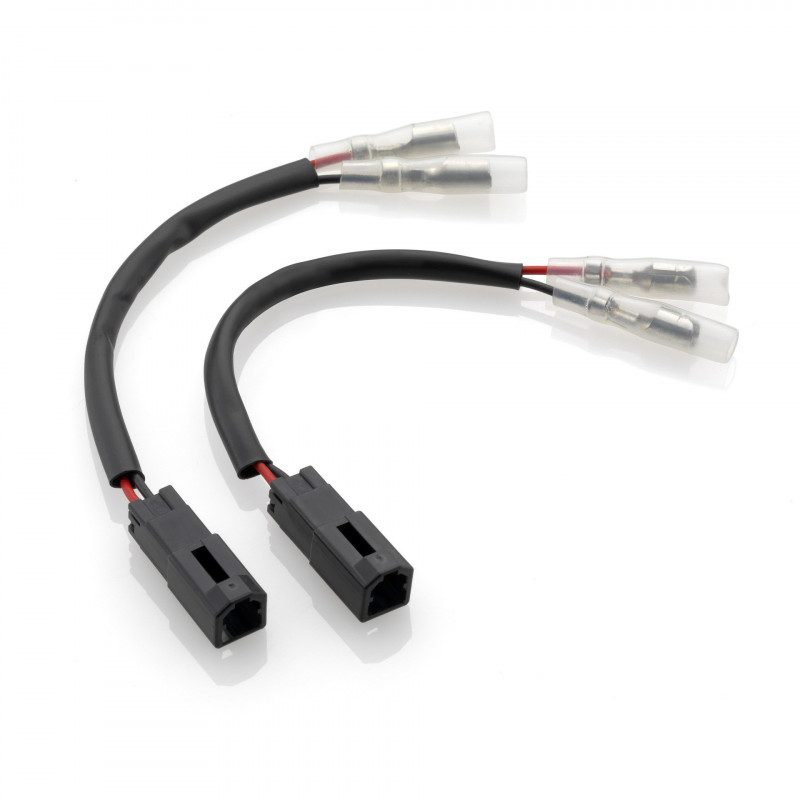 Turn signal and rearview mirror wiring kit with integrated turn signal EE079H Rizoma