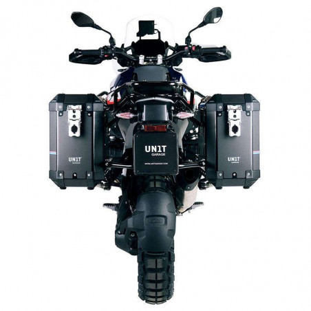 Set of side support and Atlas suitcases black Unit Garage BMW R 1300 GS - black picture 1