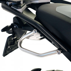 Set of side support and Atlas suitcases black Unit Garage BMW R 1300 GS - silver picture 2