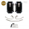 Set of side support and Atlas suitcases black Unit Garage BMW R 1300 GS - silver picture 1