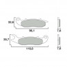 Brembo brake pad 07GR03CC picture 1