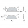 Brembo brake pad 07HO5606 picture 1