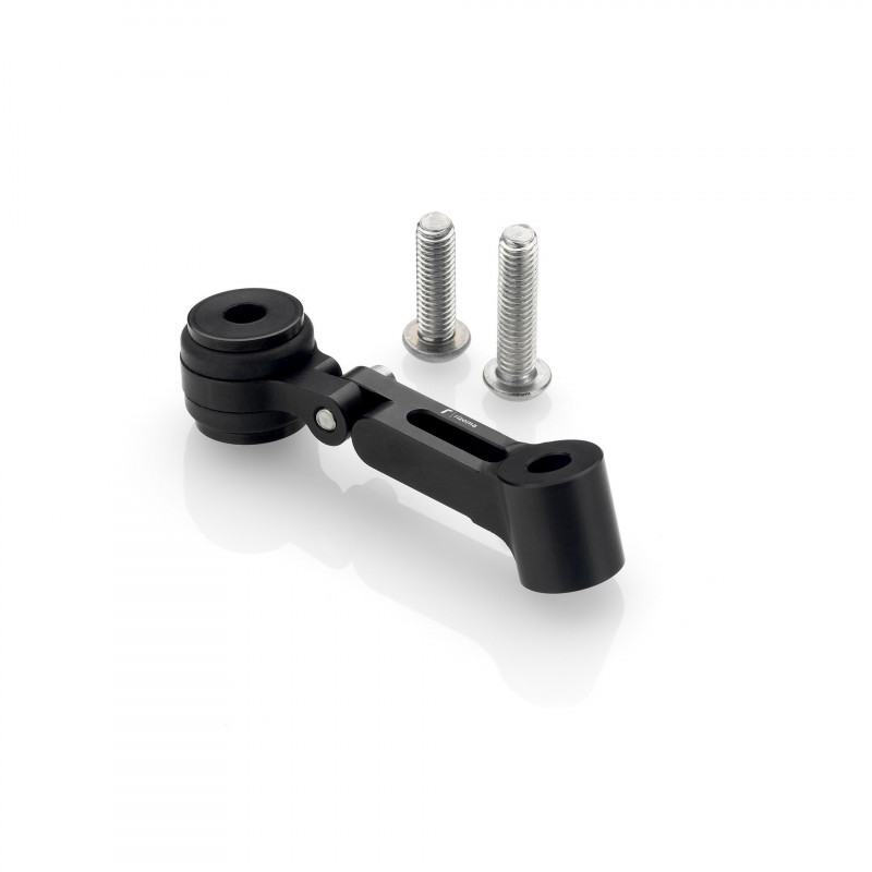 Rizoma fluid reservoir mounting kit - Black anodized