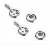 Evotech Performance clutch and brake lever adjusters - silver picture 2