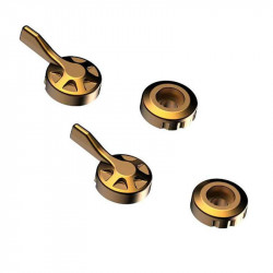 Réglettes de levier d'embrayage et de frein Evotech Performance - or image 2