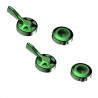 Evotech Performance clutch and brake lever adjusters - green picture 2
