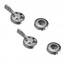 Evotech Performance clutch and brake lever adjusters - titanium picture 2