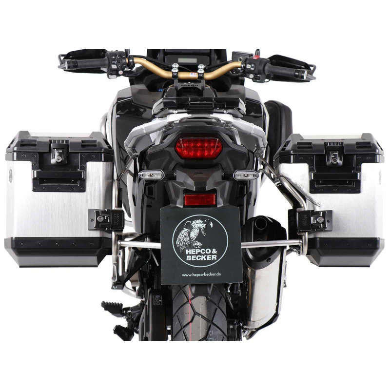Cutout side support and case set Hepco&Becker Honda CRF1100L Africa Twin & ADV - silver picture 1 Cutout side support and case set Hepco&Becker Honda CRF1100L Africa Twin & ADV - silver picture 1
