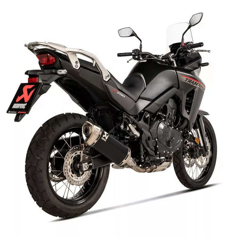 Silencieux homologué Akrapovic Honda XL 750 Transalp - noir 1 Silencieux homologué Akrapovic Honda XL 750 Transalp - noir 1