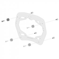 Adapter set lateral support SW Motech picture 2
