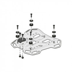 Top-case TRAX ADV SW Motech Honda XL 750 Transalp - noir image 3