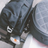 Valise LC1 SW Motech 9,8 litres noir/brun - droite image 4