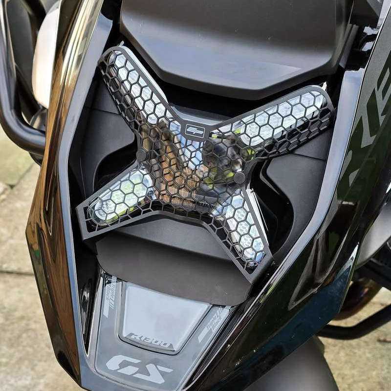 Grille De Protection Phare Pour BMW R1300 GS (2023-2025) - Transparente, Acrylique, Sans Modification - 5