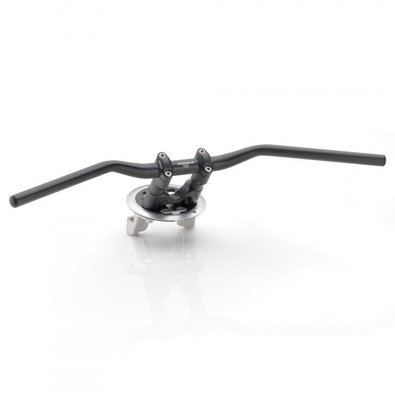 Rizoma Ø 29mm handlebar bridge kit - black Rizoma Ø 29mm handlebar bridge kit - black