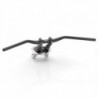Kit pontets Ø 29mm guidon Rizoma - noir