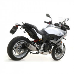 CARBON END CAP Arrow approved muffler BMW F 900 XR - titanium picture 2