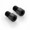 OEM handlebar end mounting kit - black Rizoma