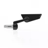 Cut-Edge rearview mirror - Black anodized, Right Rizoma