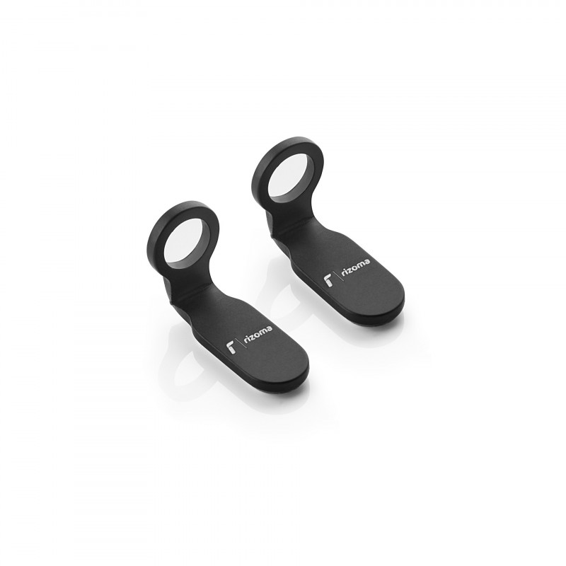 Rizoma Light Unit turn signal mounting kit - Black anodized, Front/Rear picture 1 Rizoma Light Unit turn signal mounting kit - Black anodized, Front/Rear picture 1
