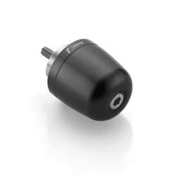 Embout de guidon simple pour guidon OEM - Anodisée Matte noir Rizoma