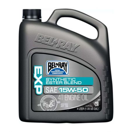 Huile moteur 4 temps Thumper® Racing ester synthétique Bel-Ray - 15W50 4L
