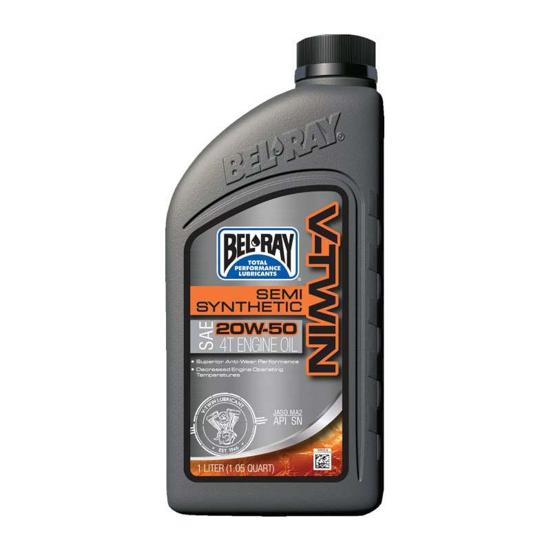 Oil V-Twin semi-synthetic 4T Bel-Ray - 20W50 1L