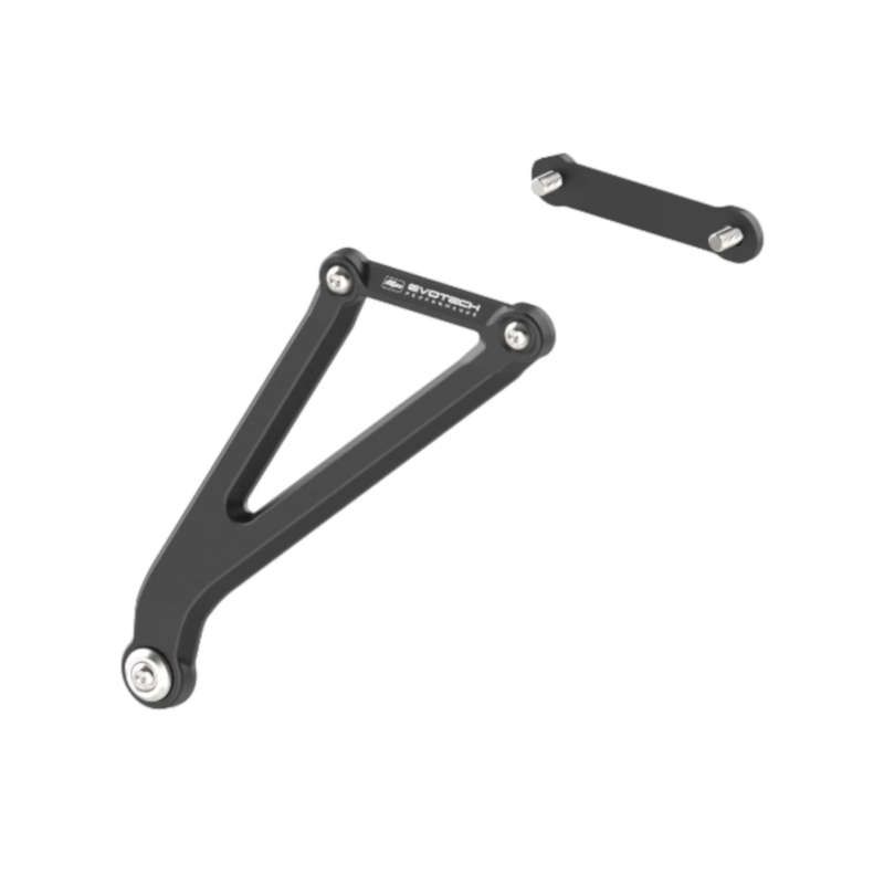 Patte d'échappement et suppression repose-pieds passager Evotech Performance Kawasaki Ninja ZX-6R