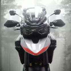 Evotech Performance Triumph Tiger 900 GT headlight grille picture 3