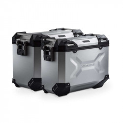 Kit valises TRAX ADV SW Motech CF MOTO 450 MT - argent image 1
