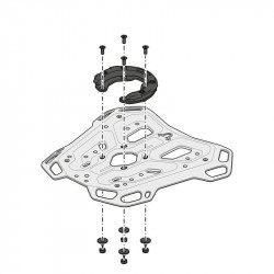 Luggage rack ADVENTURE-RACK SW Motech CF MOTO 450 MT picture 7