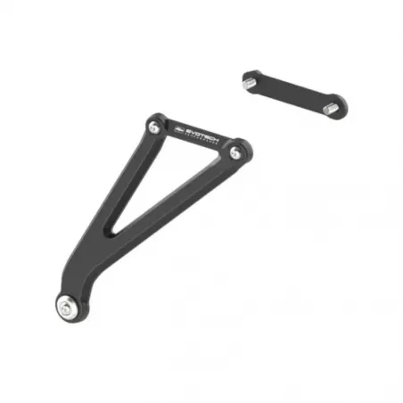 Exhaust hanger and passenger footrest removal Evotech Performance Kawasaki ZX-6R (2019-2021) picture 1