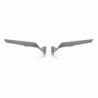 Stealth rearview mirror - Anodized Thunder grey Rizoma picture 1