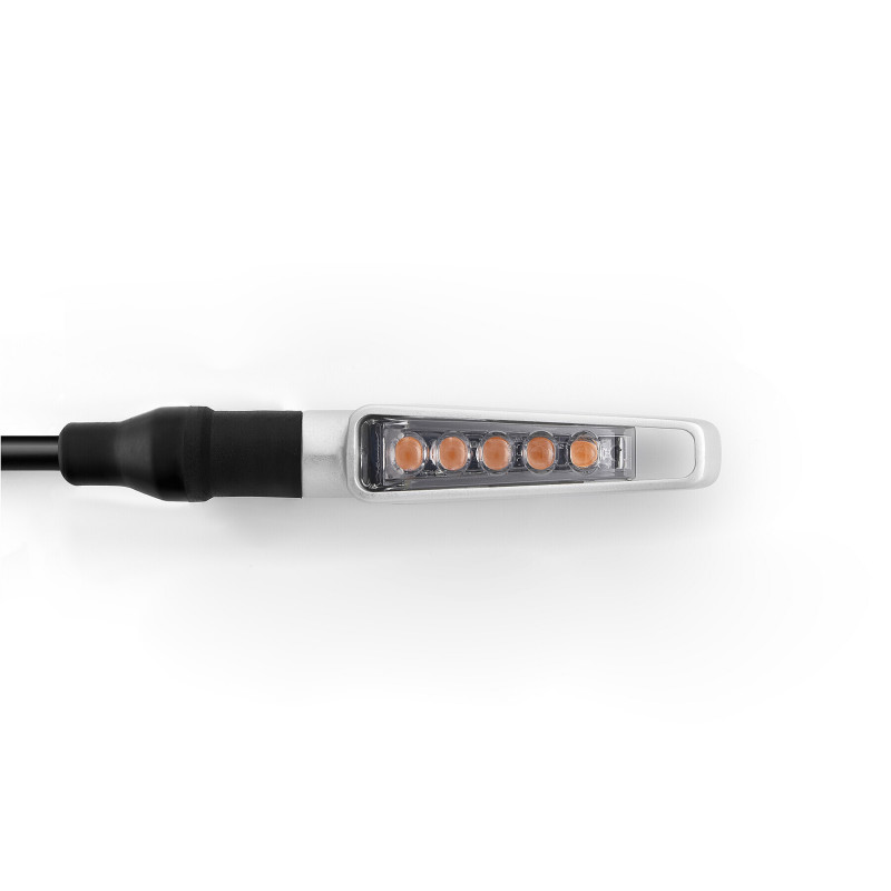 Vision turn signal - Silver anodized, Rear Rizoma picture 1 Vision turn signal - Silver anodized, Rear Rizoma picture 1