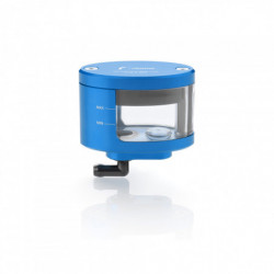 Front brake fluid reservoir CT127U Rizoma - blue picture 1