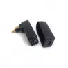 Adaptateur de fiche USB pivotant BAAS USB9 - noir image 1