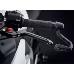 Short folding clutch and brake lever Evotech Performance Yamaha Tracer 7 (2021+) picture 3
