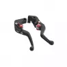 Short folding clutch and brake lever Evotech Performance Yamaha Tracer 7 (2021+) picture 1
