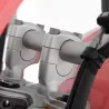 Handlebar riser 20mm Wunderlich BMW R 12 & R12 NineT - silver picture 1